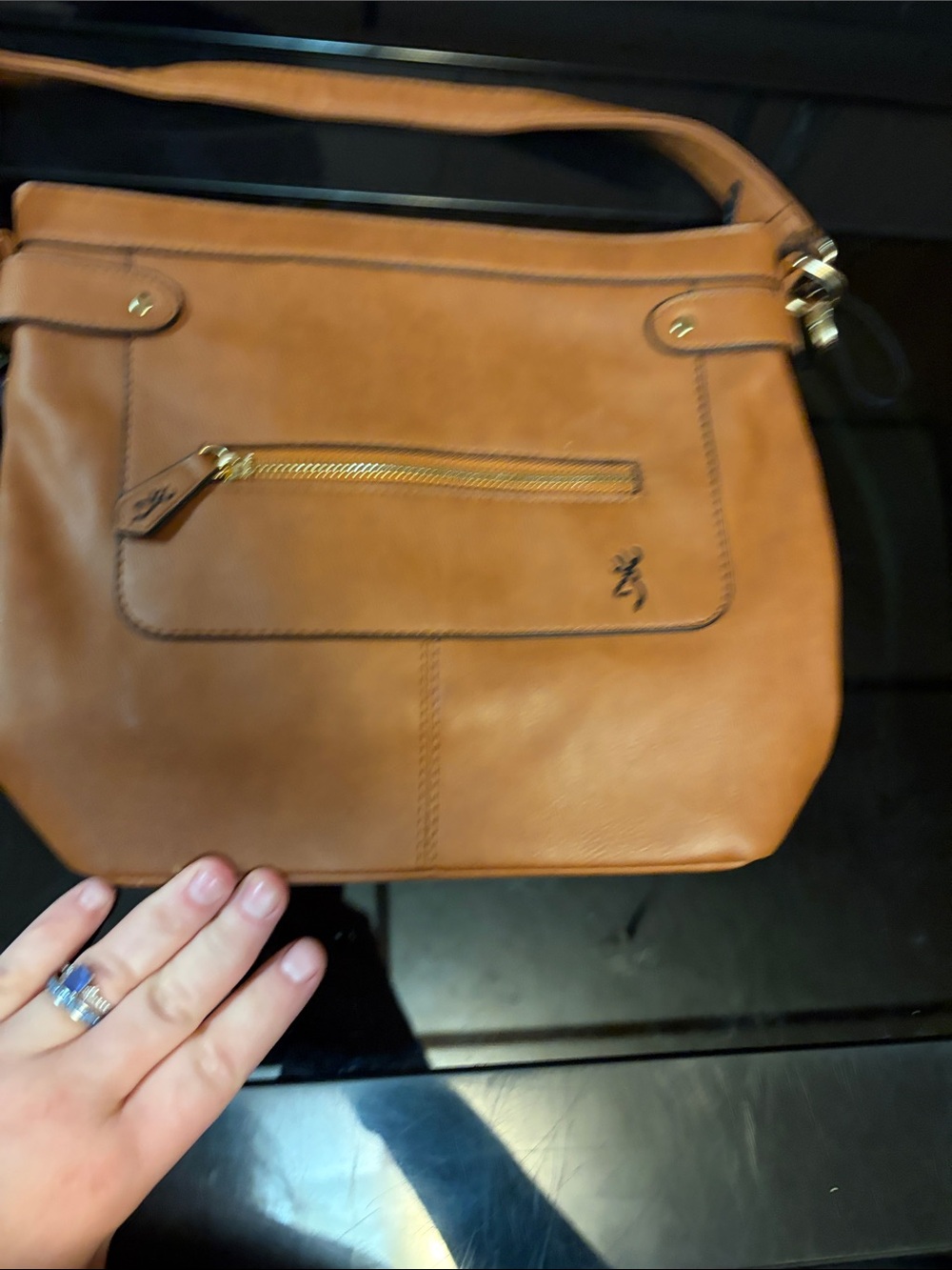 Brown Crossbody Shoulder Bag - Classic Everyday Style browning brand